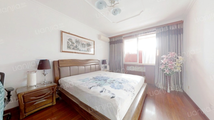 南北通透，精装修，可贷款，主路边上，有车位-卧室C