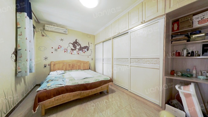 开发区 公园壹号 精装两居室 拎包入住-卧室A