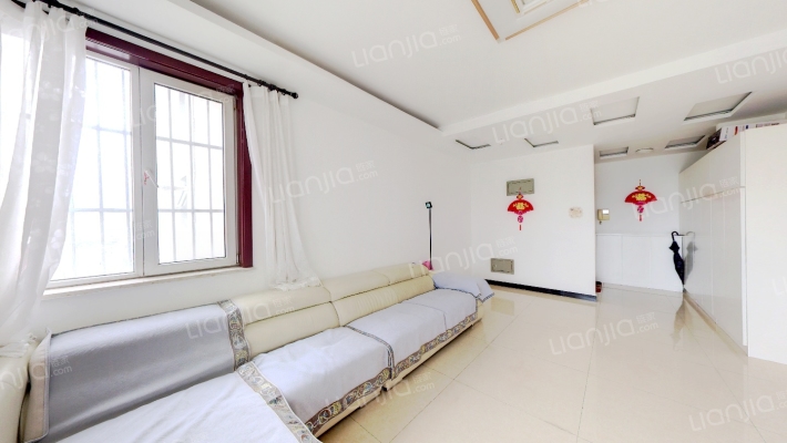 范阳路旁精装修两居室，采光无遮挡-客厅