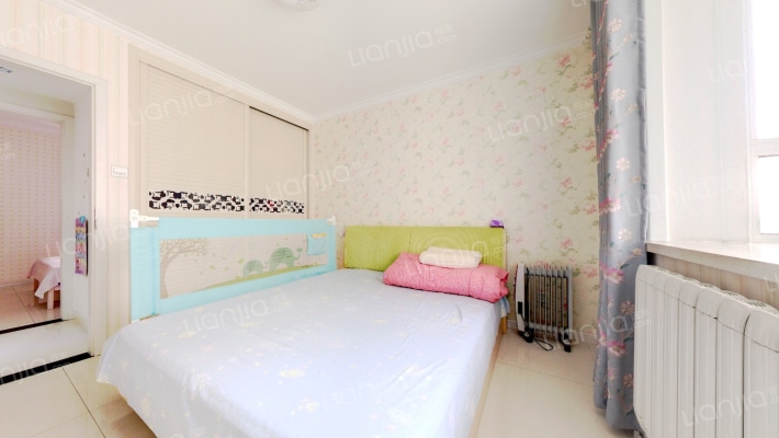 物探局平安D区 集中供暖 精装三居室 拎包入住-卧室A