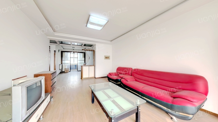 房本满五 南北通透户型 客厅朝南 大阳台 前方无遮挡-客厅