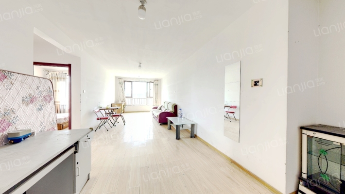 鸿坤理想湾两居南北视野采光优质有钥匙看房方便-客厅