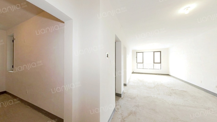 鸿坤理想湾中间楼层，采光充足，视野好-客厅