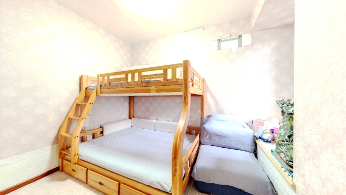 银海方舟正规精装2房 拎包入住 保持的可以-卧室A