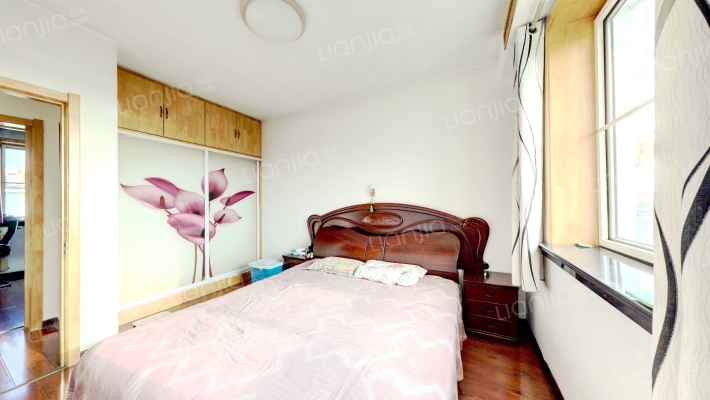 范阳主路旁单位家属院东西通透小三居出售-卧室B