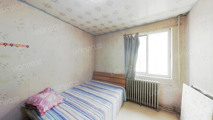 铁道部建厂局家属楼 2室1厅 南 北-卧室B