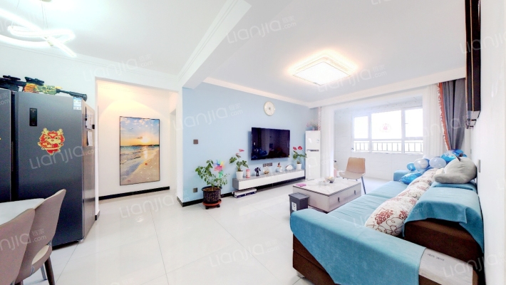 牛津花园 精装南北通透大三居 有本好楼层-客厅