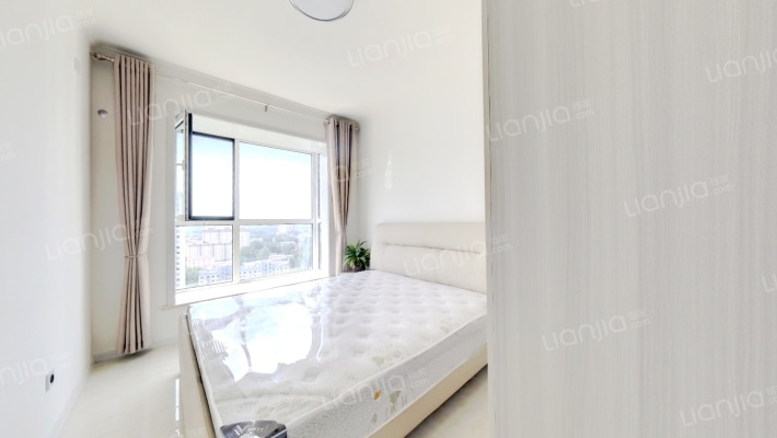 房子属于朝南两居中间楼层，户型方正没有浪费空间。-卧室B