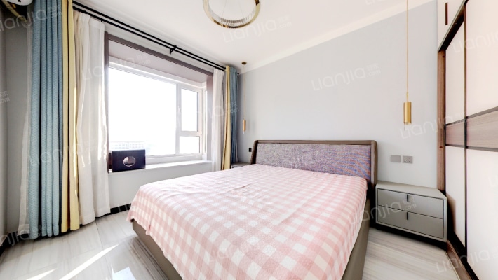 天保绿城精装修，南北通透大三居-卧室A