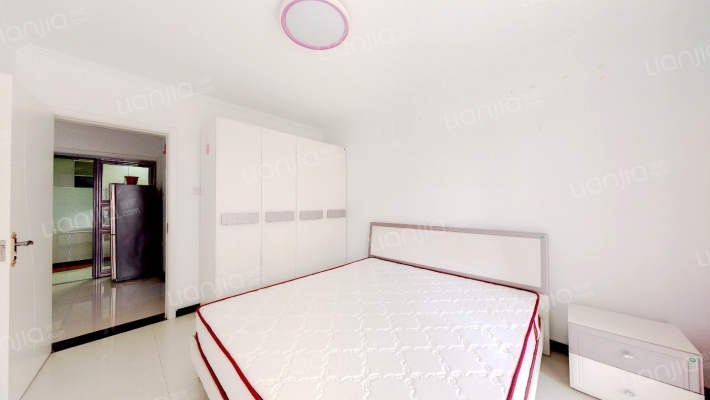 南北通透  两居室 婚房精装修  采光很好-卧室B