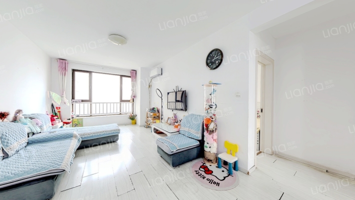 理想湾北区 经典大F三居室 南北通透-客厅