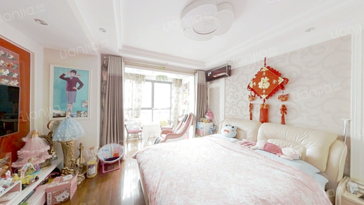 翠竹路万象商圈耀和荣裕精装小区环境优雅 拎包入住-卧室