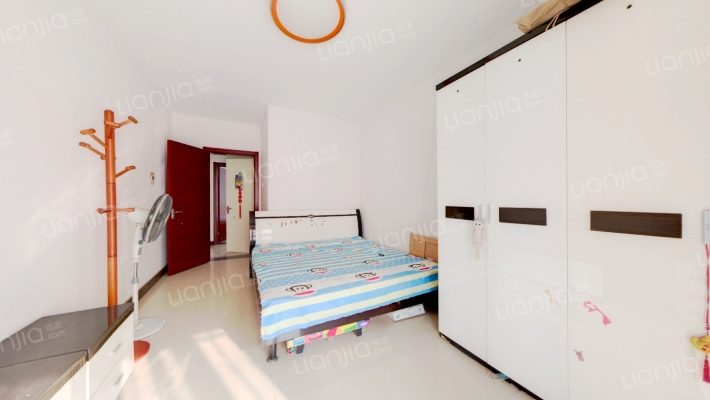 德信公园旁 南北通透三居 中间楼层-卧室B