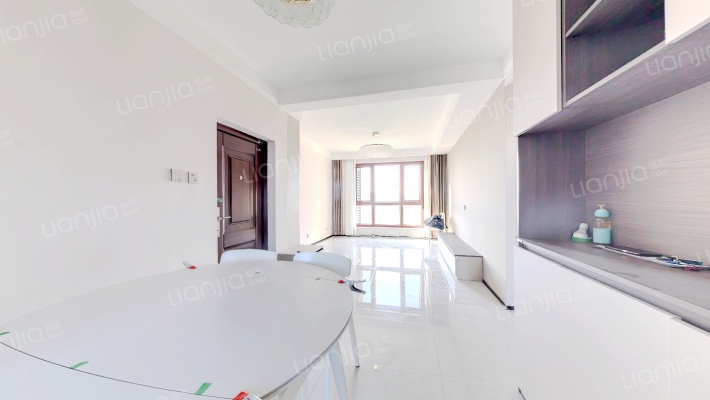 出售金品时代  南北通透两居 精装未住-客厅