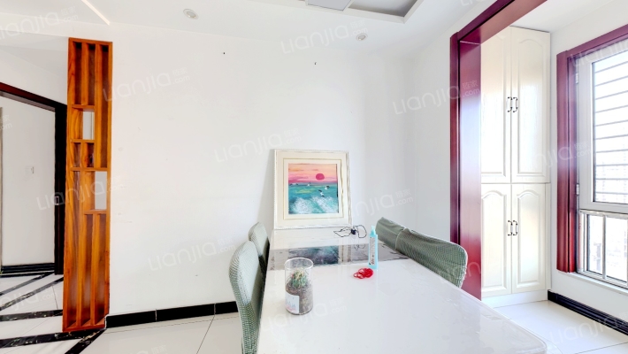 香邑溪谷  南北通透大三居室  采光无影响-餐厅