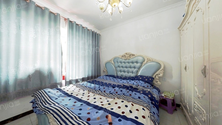 香邑溪谷 通透大3居 双明卫 精装带阁楼 实际面积+12平-卧室C