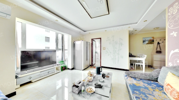 成熟社区精装好楼层房本满五唯一税费低-客厅