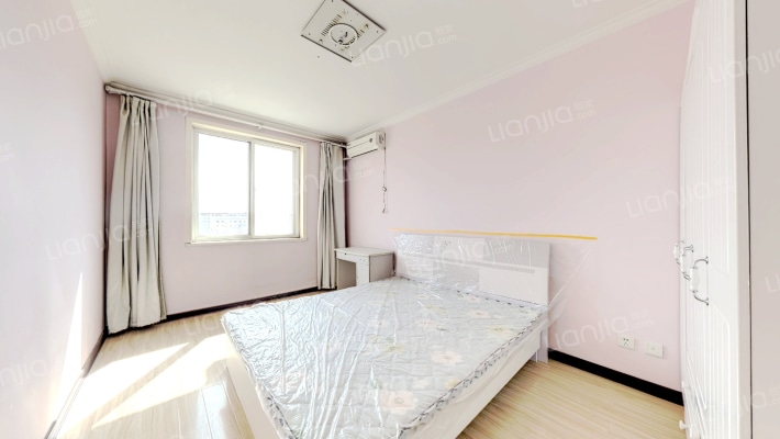 德信公园 正规一居，集中供暖，生活成本低，-卧室