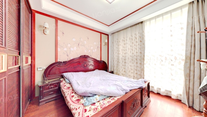 中南锦城 三房自住装修好，150万好楼层-卧室B