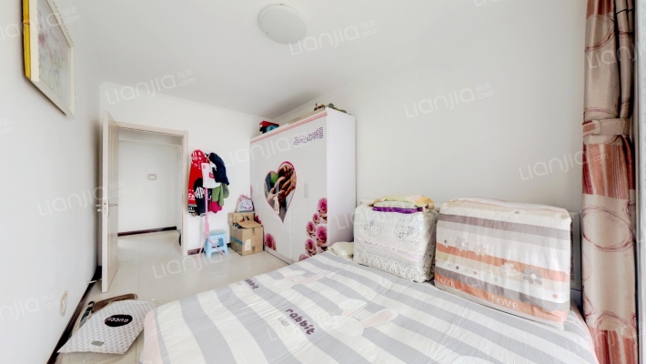 华阳路 精装南北通透三居 高楼层采光好-卧室B