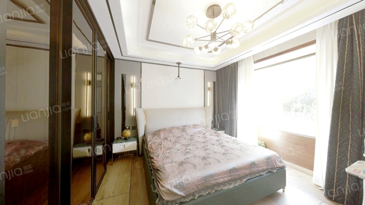 满二 随时看 自住装修 南北双露台-卧室C