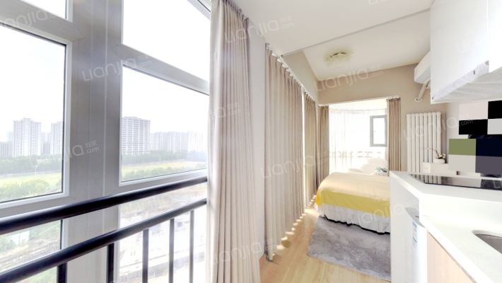 万科城际之光  精装一居   采光充足   随时看房-卧室