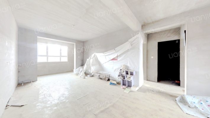 牛津花园 朝南两居 好楼层，采光视野无遮挡-客厅