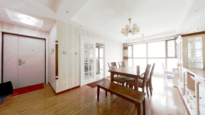 范阳路 御景园 精装修 家具家电全带 南北通透 全明-餐厅