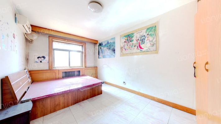 范阳路清凉寺区，九州小区，东西通透二居室。-卧室B