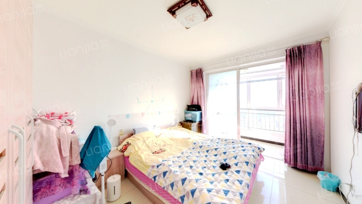 华阳路天保丽景南向两居电梯房双塔。-卧室A