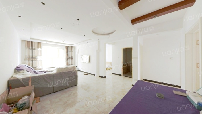 开发区 名流美域  南北通透大三居室 有房本-客厅