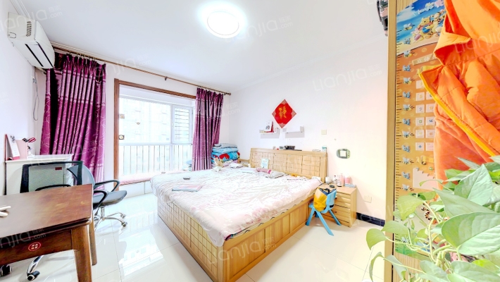 一天两户，大两居，开发区，双语旁-卧室B