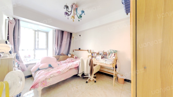 涿州开发区御景园精装南北三居室明厨明卫带车位-卧室B