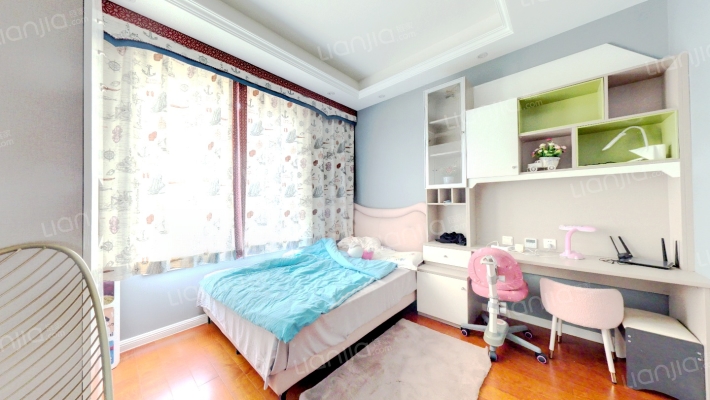 涿州高铁东站旁 精品下叠拼 带前后大花园及多功能客厅-卧室C