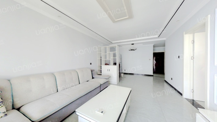 南向两居 精装修  保持的还不错-客厅