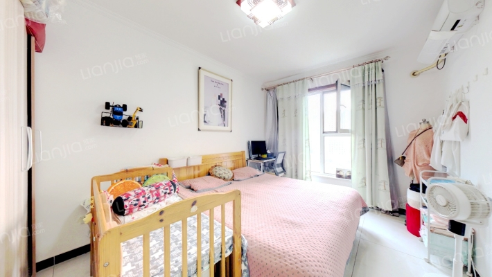 狮子城好楼位置 朝南两居 采光视野一级棒 价格能谈-卧室B