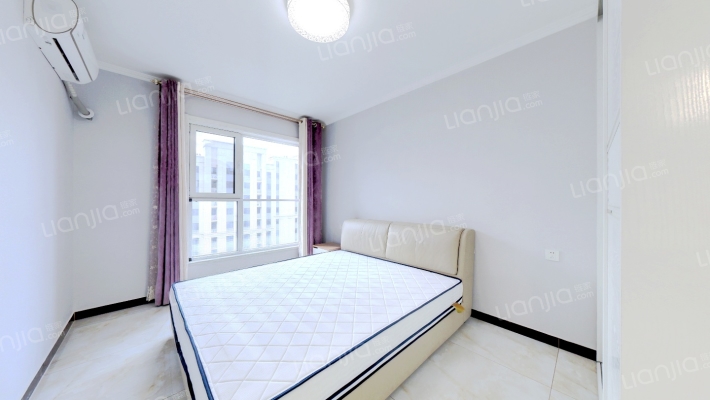 狮子城精装南向两居自主标准房本满两年随时看房-卧室B