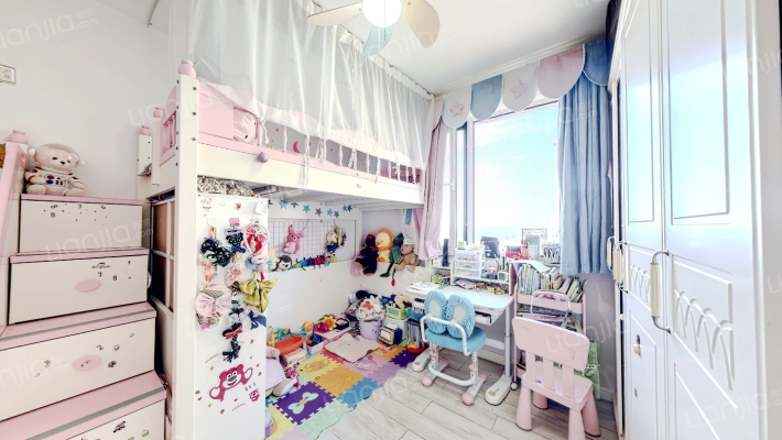 花园洋房社区  人车分流  业主自住的装修标准-卧室A