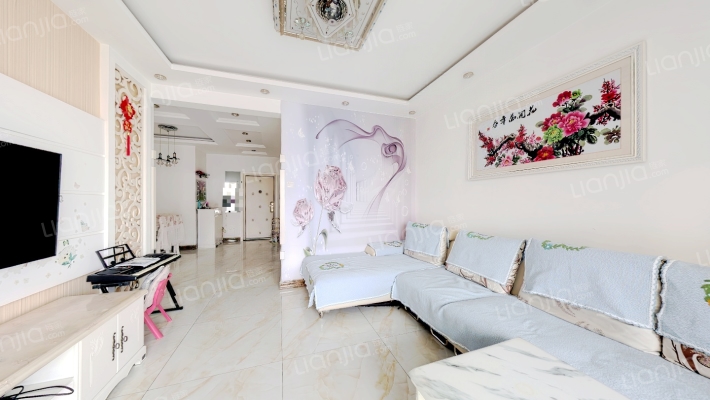 水榭春天 2室1厅 南 北-客厅