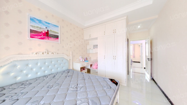 翔天万和城 精装大三居 带车位带地下室-卧室C