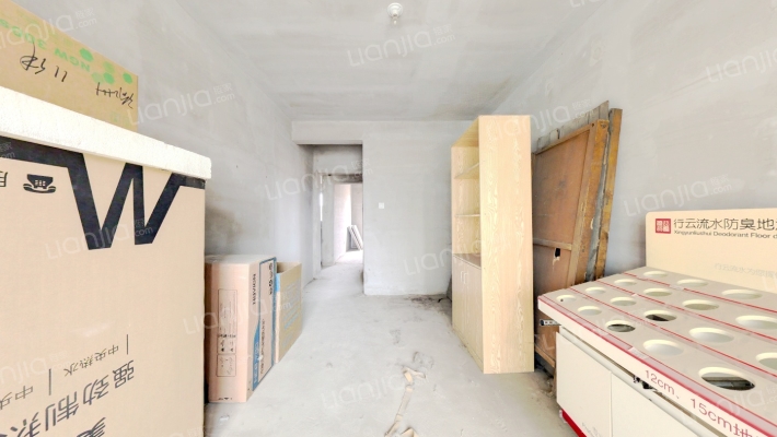 此房南北通透，三室两卫，三阳户型，大露台140平-卧室A