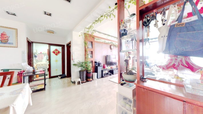 德信商圈，本地改善型板楼社区，采光好，视野不错-客厅