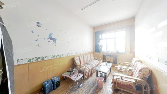 建设路集体供暖两居室总价低40万-卧室A