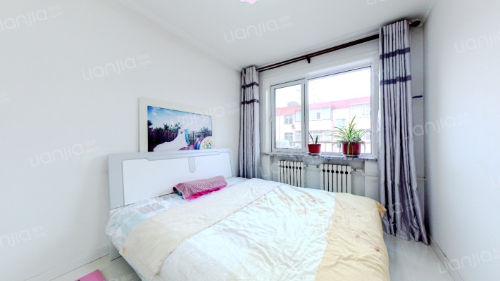 出售槐林新村南北通透，高新区四居室。-卧室D