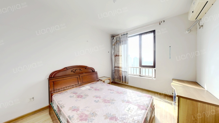 鸿坤理想湾两居南北视野采光优质有钥匙看房方便-卧室B