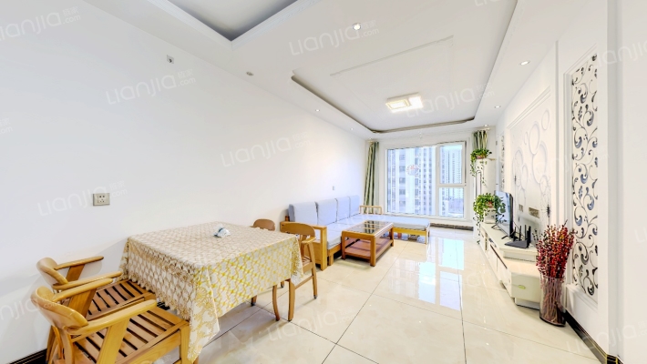 狮子城 精装两居 楼栋位置好 好楼层 视野佳-客厅