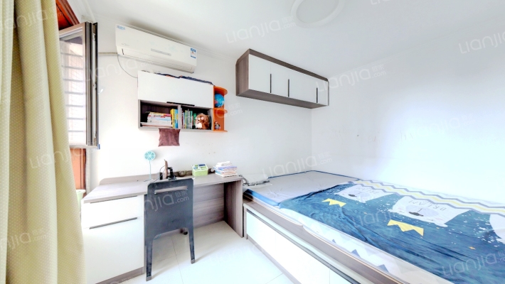 御景园全南两居  精装修 中高好楼层 全天采光-卧室A