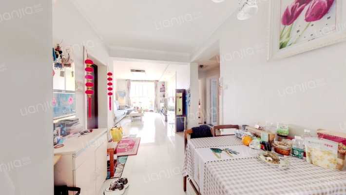 德信公园旁 名流枫景南北通透大两居 精装修拎包入住-餐厅