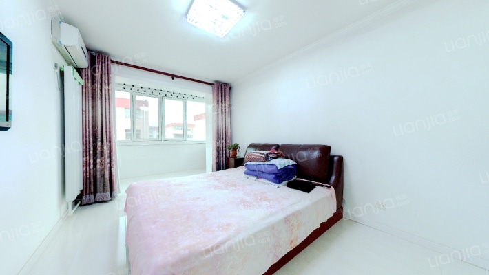 出售槐林新村南北通透，高新区四居室。-卧室A