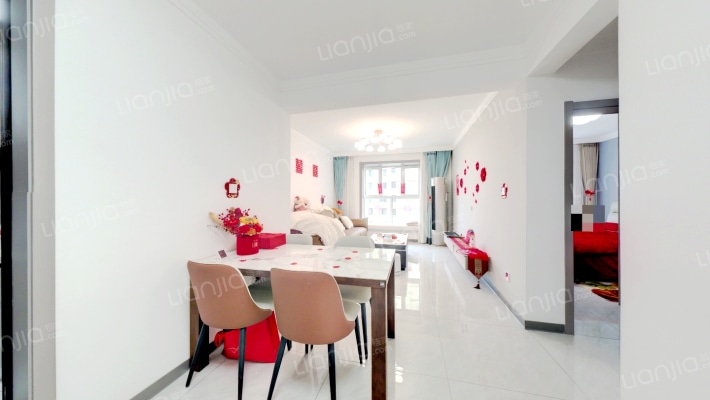 涿州开发区名流美域精装婚房全南两居室-客厅